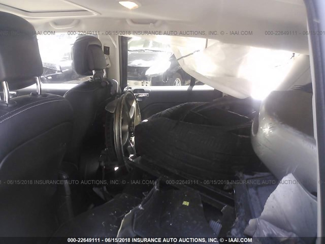 1C4NJDEB9GD663655 - 2016 JEEP COMPASS LATITUDE ლურჯი ფოტო 8