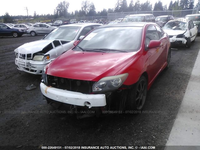 JTKDE167050049499 - 2005 TOYOTA SCION TC 红色 照片 2