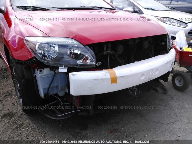 JTKDE167050049499 - 2005 TOYOTA SCION TC 红色 照片 6