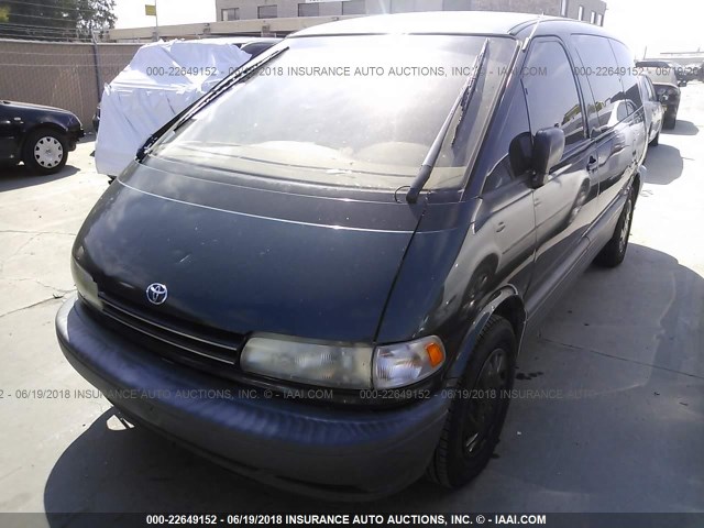 JT3AC14R5S1169104 - 1995 TOYOTA PREVIA LE GREEN photo 2