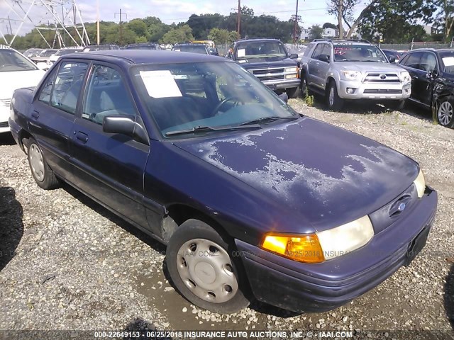 3FASP13J2SR143961 - 1995 FORD ESCORT LX/SPORT BLUE photo 1