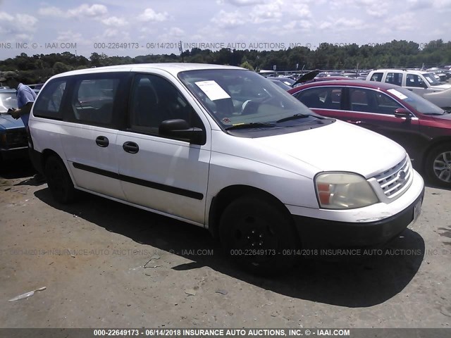 2FTZA54645BA78223 - 2005 FORD FREESTAR WHITE photo 1