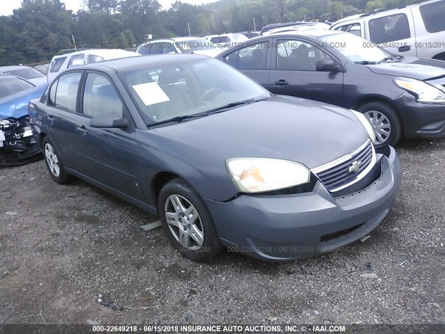 1G1ZT58N58F125847 - 2008 CHEVROLET MALIBU LT/CLASSIC SILVER photo 1