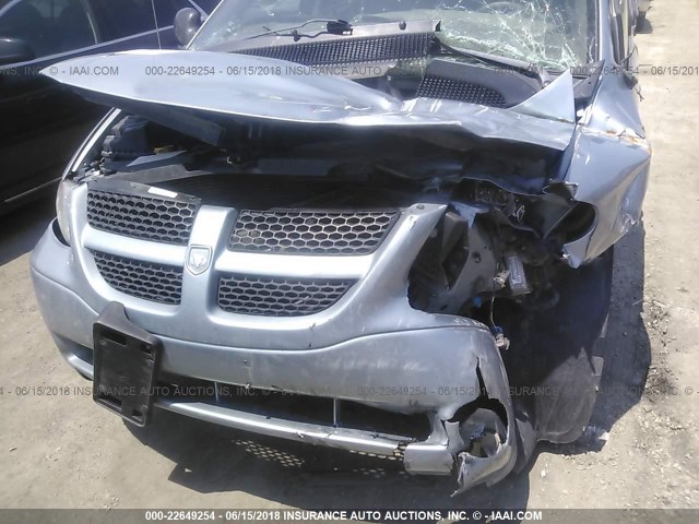 2D4GP44L83R164583 - 2003 DODGE GRAND CARAVAN SPORT BLUE photo 6