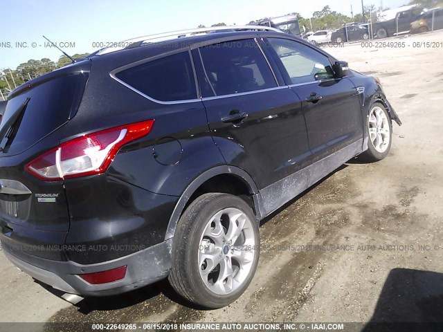 1FMCU0J92FUC90169 - 2015 FORD ESCAPE TITANIUM BLACK photo 4