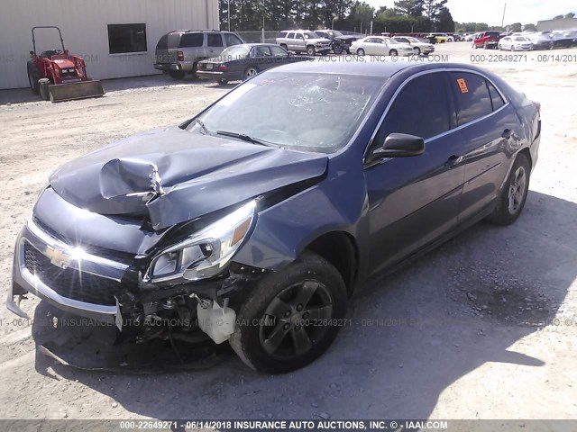 1G11B5SL6FF229736 - 2015 CHEVROLET MALIBU LS Light Blue photo 6