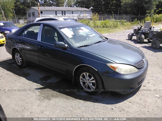 4T1BF32K84U074526 - 2004 TOYOTA CAMRY LE/XLE/SE მწვანე ფოტო 1
