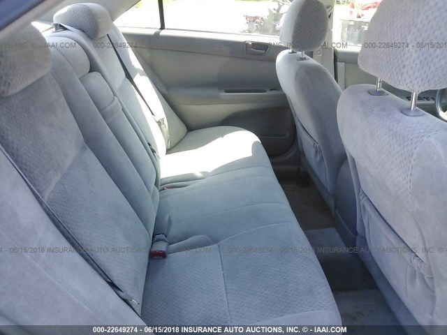 4T1BF32K84U074526 - 2004 TOYOTA CAMRY LE/XLE/SE მწვანე ფოტო 8