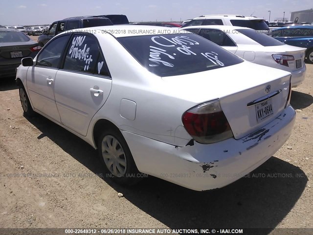 4T1BE32K66U748548 - 2006 TOYOTA CAMRY LE/XLE/SE 白色 照片 3