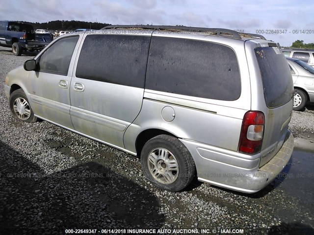 1GNDX13E72D322096 - 2002 CHEVROLET VENTURE LUXURY GRAY photo 3