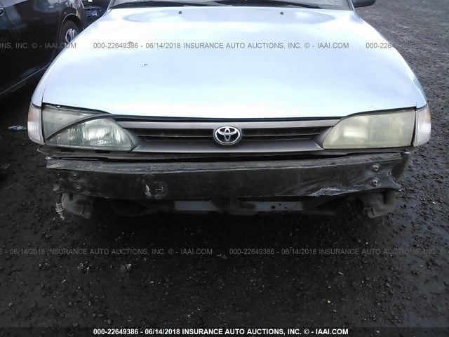 JT2AE09E9P0027379 - 1993 TOYOTA COROLLA LE/DX Açıq mavi foto 6