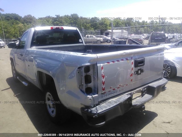 1GCNCNEH5GZ314788 - 2016 CHEVROLET SILVERADO C1500/C1500  LS SILVER photo 3