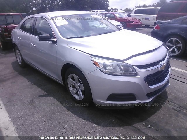 1G11B5SL6FF165472 - 2015 CHEVROLET MALIBU LS SILVER photo 1