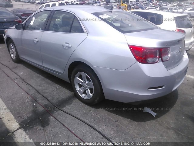 1G11B5SL6FF165472 - 2015 CHEVROLET MALIBU LS SILVER photo 3