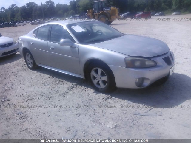 2G2WP552581166709 - 2008 PONTIAC GRAND PRIX SILVER photo 1