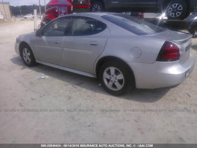 2G2WP552581166709 - 2008 PONTIAC GRAND PRIX SILVER photo 3