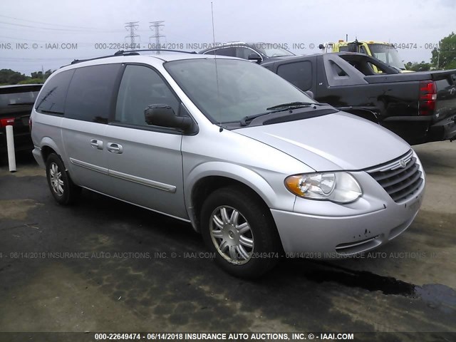 2C4GP54L95R395580 - 2005 CHRYSLER TOWN & COUNTRY TOURING GRAY photo 1