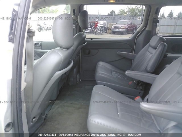 2C4GP54L95R395580 - 2005 CHRYSLER TOWN & COUNTRY TOURING GRAY photo 8