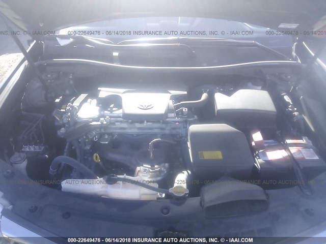 4T4BF1FK1CR191416 - 2012 TOYOTA CAMRY SE/LE/XLE 黑色 照片 10