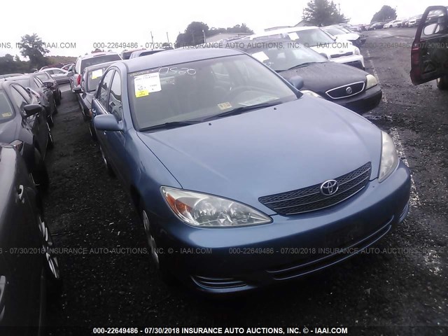 4T1BE32K64U917917 - 2004 TOYOTA CAMRY LE/XLE/SE 蓝色 照片 1