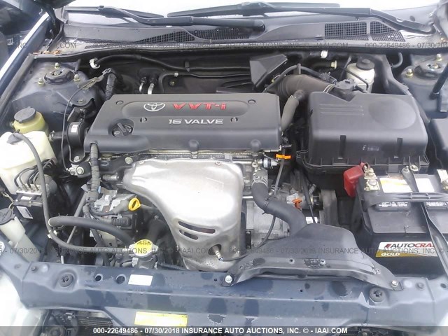 4T1BE32K64U917917 - 2004 TOYOTA CAMRY LE/XLE/SE 蓝色 照片 10