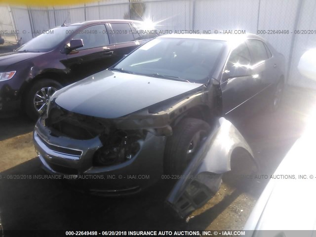 1G1ZH57B09F191796 - 2009 CHEVROLET MALIBU 1LT 灰色 照片 2
