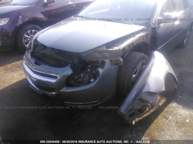 1G1ZH57B09F191796 - 2009 CHEVROLET MALIBU 1LT 灰色 照片 6