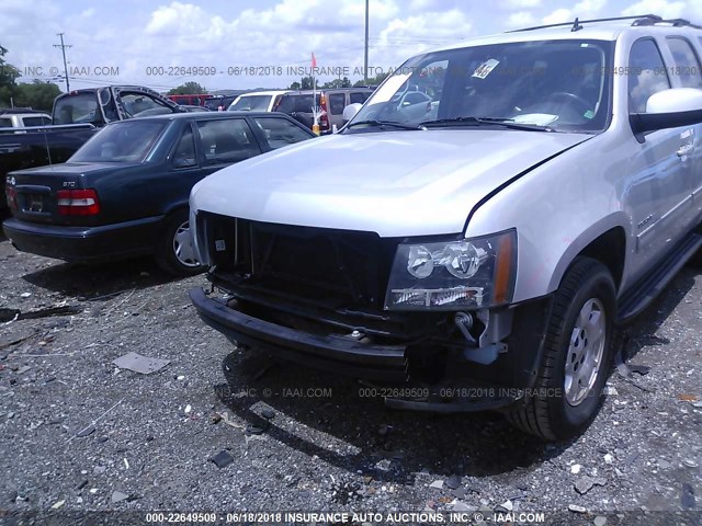 1GNSCBE00ER116815 - 2014 CHEVROLET TAHOE C1500 LT SILVER photo 6