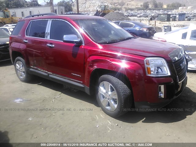 2GKFLRE38F6408078 - 2015 GMC TERRAIN SLE RED photo 1