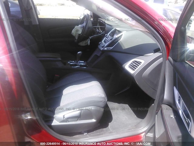 2GKFLRE38F6408078 - 2015 GMC TERRAIN SLE RED photo 5