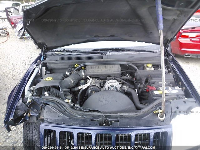 1J4GR48KX5C573151 - 2005 JEEP GRAND CHEROKEE LAREDO/COLUMBIA/FREEDOM 蓝色 照片 10