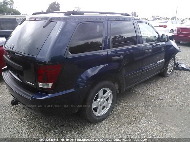 1J4GR48KX5C573151 - 2005 JEEP GRAND CHEROKEE LAREDO/COLUMBIA/FREEDOM 蓝色 照片 4