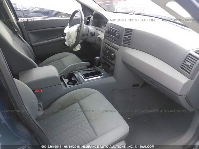 1J4GR48KX5C573151 - 2005 JEEP GRAND CHEROKEE LAREDO/COLUMBIA/FREEDOM 蓝色 照片 5