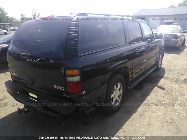 1GKFK66U74J133604 - 2004 GMC YUKON XL DENALI BLACK photo 4