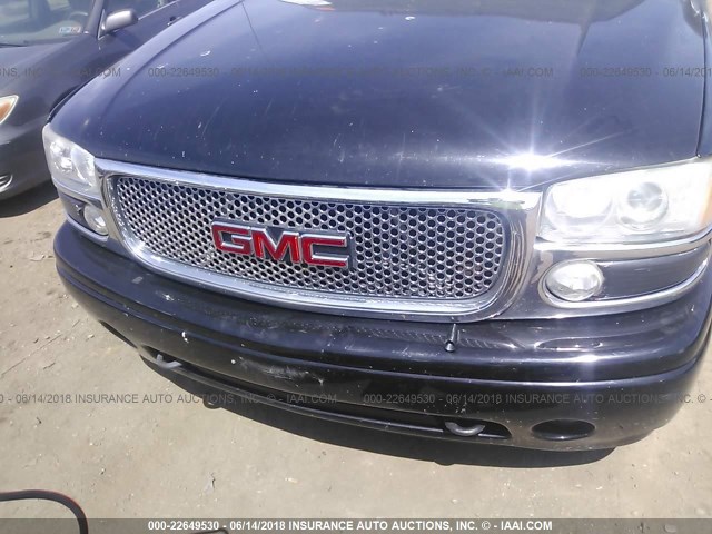 1GKFK66U74J133604 - 2004 GMC YUKON XL DENALI BLACK photo 6