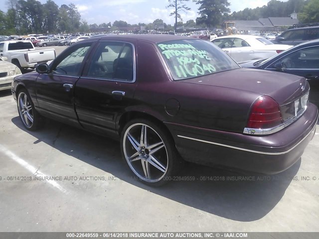 2FAFP71W04X116040 - 2004 FORD CROWN VICTORIA POLICE INTERCEPTOR BROWN photo 3