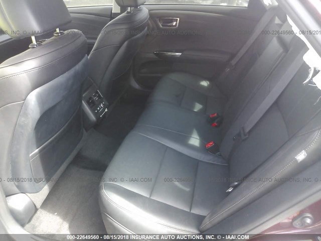 4T1BK1EB2JU271909 - 2018 TOYOTA AVALON XLE PLUS/PREMIUM/TOUR/LTD MAROON photo 8