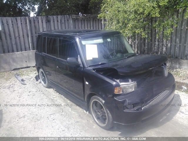 JTLKT324164031121 - 2006 TOYOTA SCION XB შავი ფოტო 1