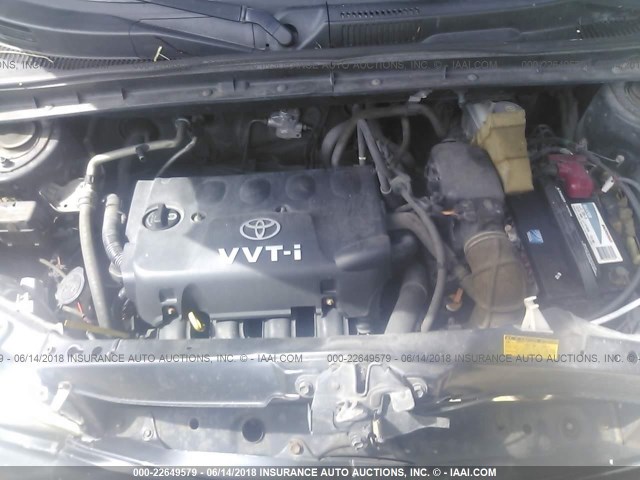 JTLKT324164031121 - 2006 TOYOTA SCION XB შავი ფოტო 10