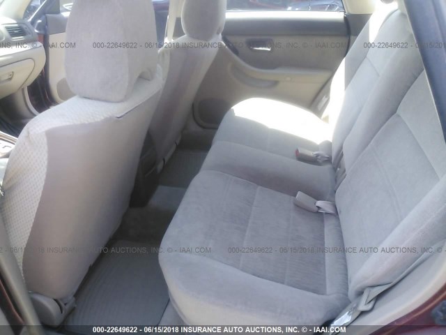 4S3BH675627605544 - 2002 SUBARU LEGACY OUTBACK AWP 栗色 照片 8