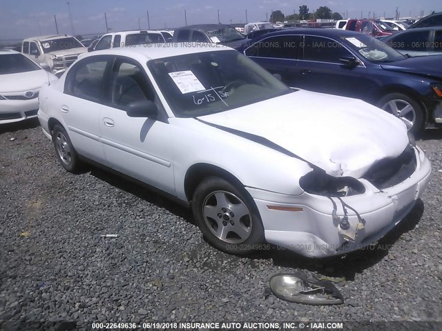 1G1ND52FX4M669795 - 2004 CHEVROLET CLASSIC WHITE photo 1