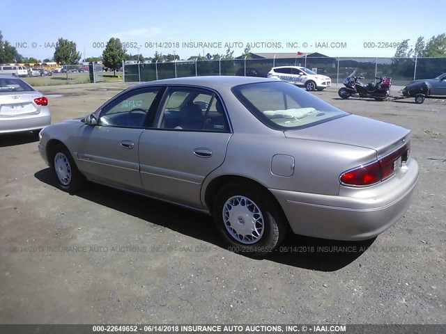2G4WY52M8X1478564 - 1999 BUICK CENTURY LIMITED Champagne photo 3