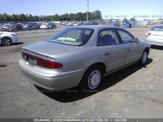 2G4WY52M8X1478564 - 1999 BUICK CENTURY LIMITED Champagne photo 4