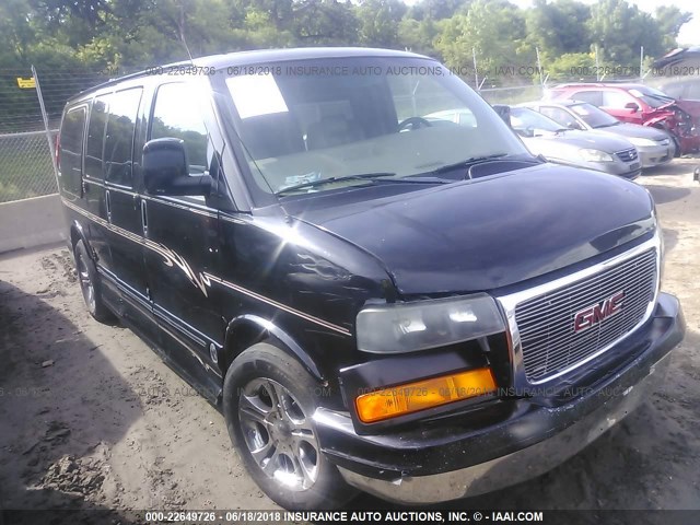 1GDFG15T531122751 - 2003 GMC SAVANA RV G1500 BLACK photo 1