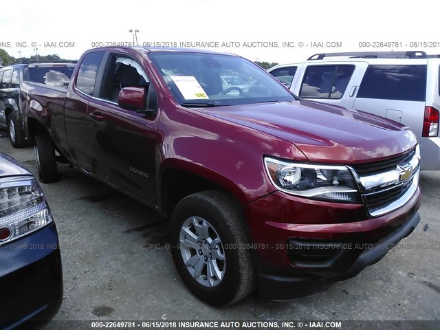 1GCHSCE33G1281426 - 2016 CHEVROLET COLORADO LT RED photo 1
