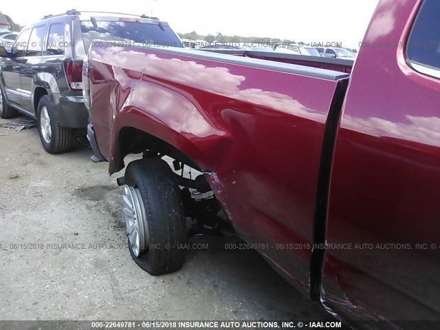 1GCHSCE33G1281426 - 2016 CHEVROLET COLORADO LT RED photo 6