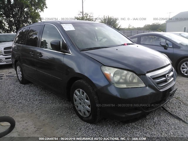 5FNRL38216B038997 - 2006 HONDA ODYSSEY LX TEAL photo 1