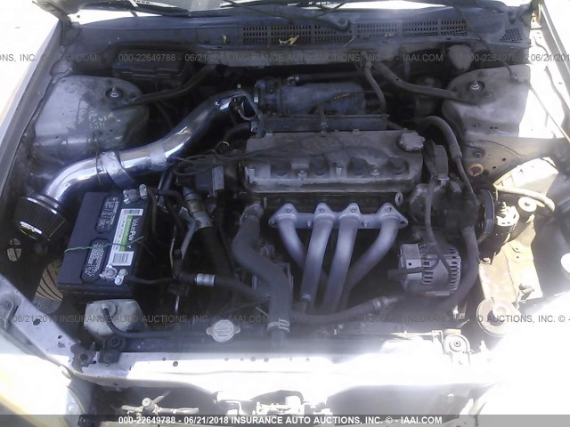 1HGCF86662A096964 - 2002 HONDA ACCORD VALUE 银色 照片 10