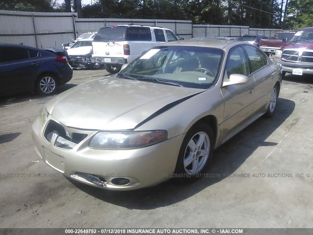 1G2HY54K45U160021 - 2005 PONTIAC BONNEVILLE SLE GOLD photo 2