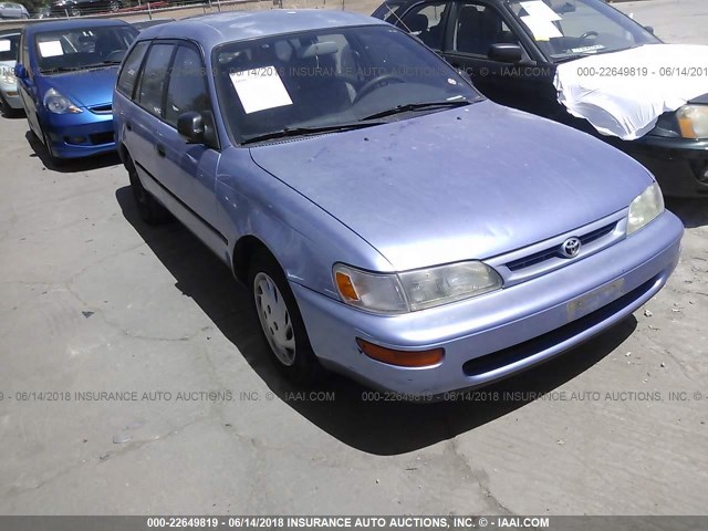 JT2EB02E6T0112064 - 1996 TOYOTA COROLLA DX Light Blue photo 1